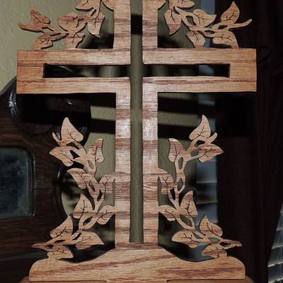 Cross in Scroll saw - Project by Rolando Pupo