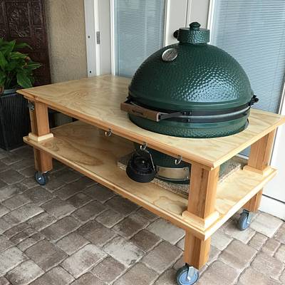 Green Egg BBQ - Project by Angelo