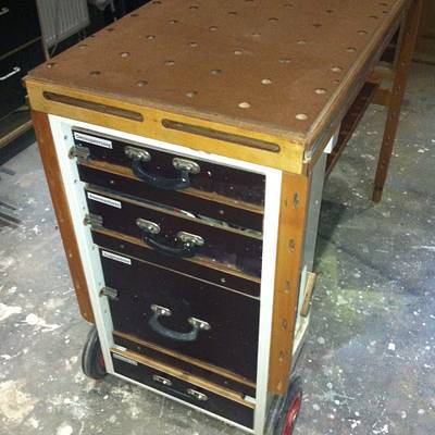 MFTC  Multi Function Tool Cart  or Mobile Workbench - Project by Dutchy