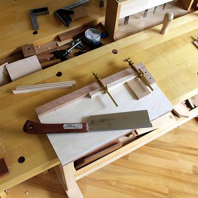 Kumiko Bench Hook - Project by Norman Pirollo