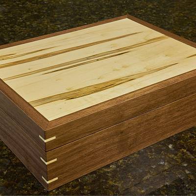 Two Kids, Two Weddings, Two Keepsake Boxes - Project by Ron Stewart
