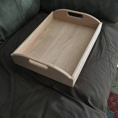 Breakfast serving tray - Project by David A Sylvester  