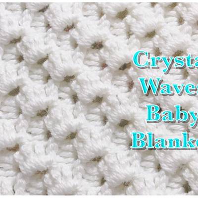 Crystal Waves Crochet Stitch - Project by Nova55