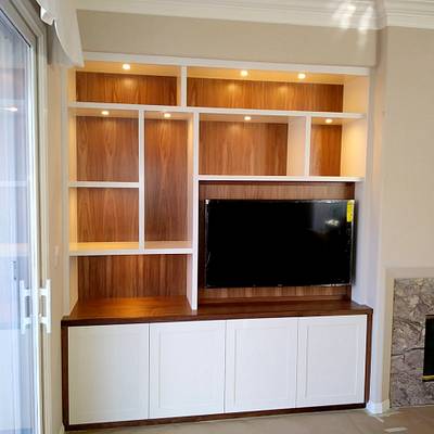 TV Cabinet Built-In - Project by Bentlyj