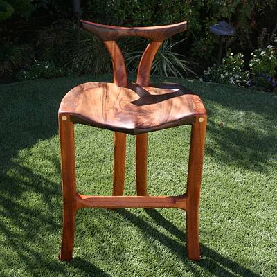 maloof style stool - Project by pottz
