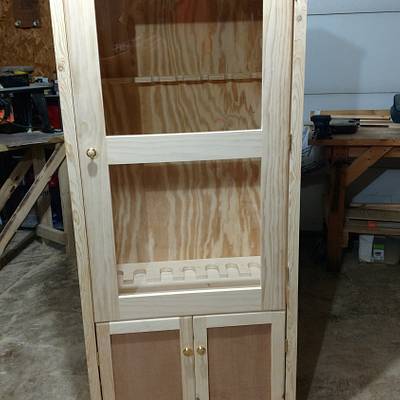 Another gun cabinet - Project by Ed Schroeder