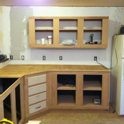 1st Cabinets - Project by Woody34