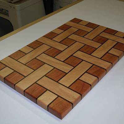Basket Weave Cutting Boards - Project by kdc68