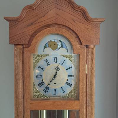 Grandfather Clock from 1994 - Project by Tim Dahn