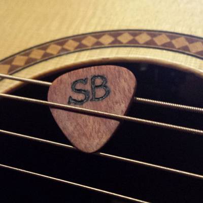 Wooden Guitar Picks - Project by Mitch Breault 