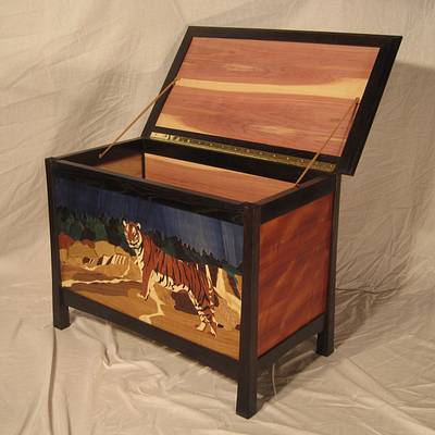 Tiger cedar chest - Project by tinnman65