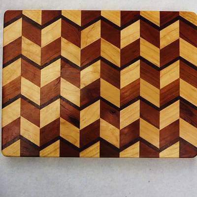 3 D cutting Board - Project by oldrivers