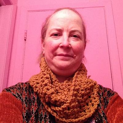 Simple Crochet Infinity Scarves Co-designed With Mom - Project by Mary Pauline M 