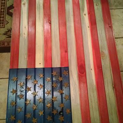 American flag - Project by JMac