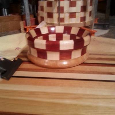 Just another clip board and bowl from scraps :) - Project by Will