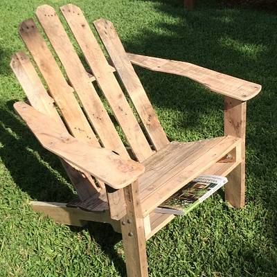 Pallet Adirondack Chair - Project by Stephen Staha