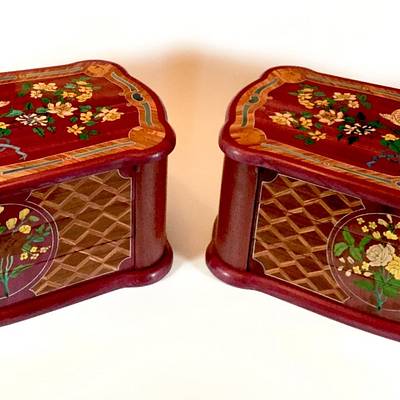 Two marquetry boxes - Project by shipwright
