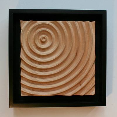 Water Ripple CNC Carving - Project by Roger Gaborski