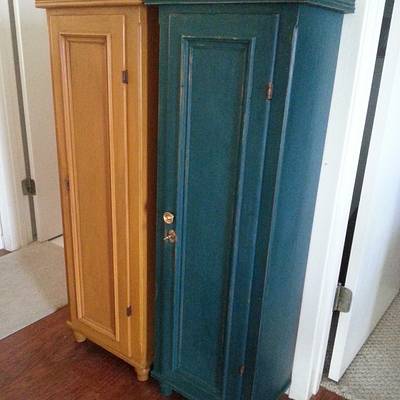 Milk Painted Narrow Amish Cabinets - Project by HorizontalMike