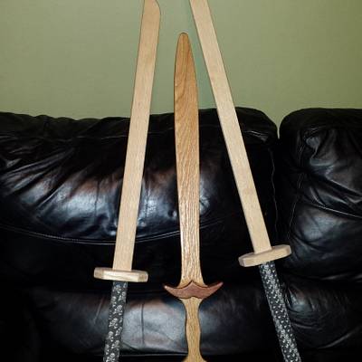 Wooden Swords  - Project by Mitch Breault 