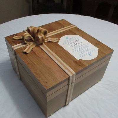 woodbow wedding box - Project by Bill T