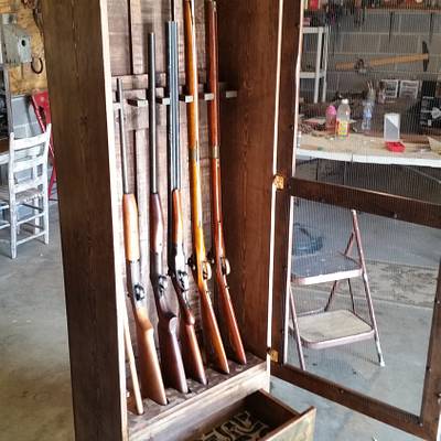 redneck gun cabinet - Project by John Caddell