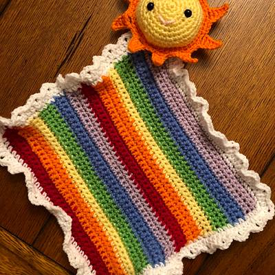 Handmade Crochet Sunshine Comfort Blanket - Project by CharleeAnn