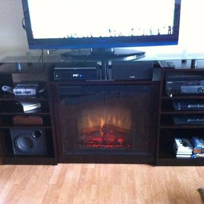 Fireplace TV stand - Project by Thorreain