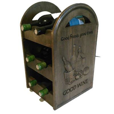 Wine Caddy - Project by CNC Craze