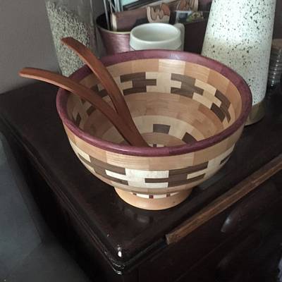First Segmented Bowl - Project by Bondo Gaposis