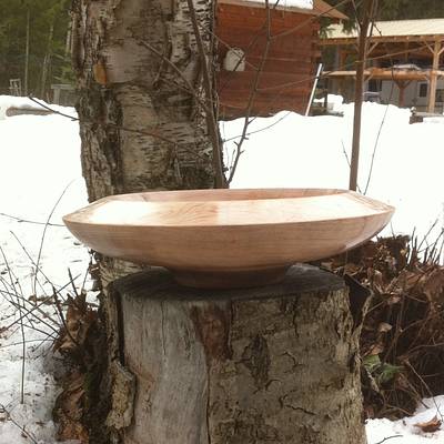 Cedar bowl - Project by Timber