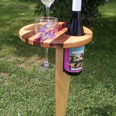 Outdoor Wine Caddy - Project by Anthony