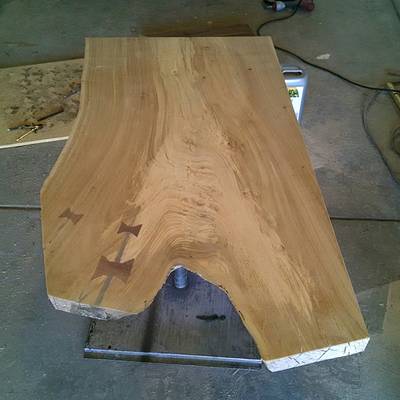 red Elm coffee table - Project by JMac