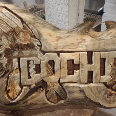 name signs - Project by Carvings by Levi