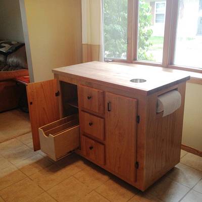 Kitchen Island - Project by Nick Endle