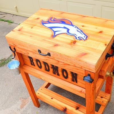 DC Custom Ice Chest - Project by Coby Mills