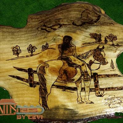 custom burning - Project by Carvings by Levi
