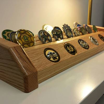 Challenge Coin Display - Project by Tim