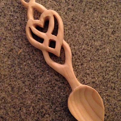 My most recent love spoon - Project by Whittler1950