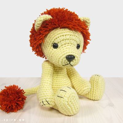 5-way jointed lion - Project by Kristi