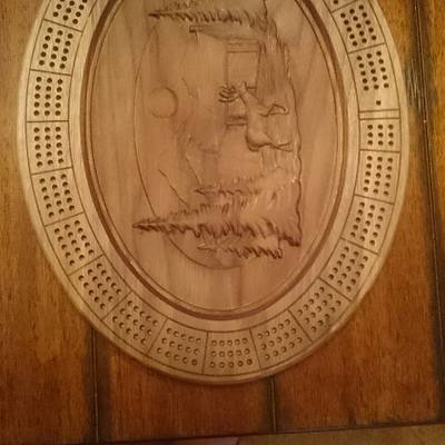 Oval Cribbage Boards - Project by Chris Tasa