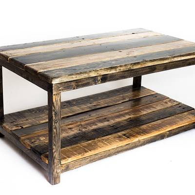 Pallet Wood and 2x2 Coffee Table - Project by ryanhmiller