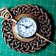 Tara Brooch Clock - Woodworking Project by Celticscroller Tara Brooch Clock - Woodworking Project by Celticscroller