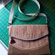 Cork Handbag - Needleworking Project by Celticscroller Cork Handbag - Needleworking Project by Celticscroller