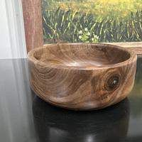 Black walnut bowl