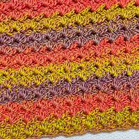 How To Crochet Fall Blanket - Project by rajiscrafthobby