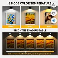 Unbranded LED rechargeable lights for pictures 
