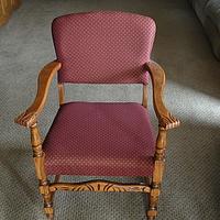 New Chair Arms and Upholstery - Project by JimJakosh