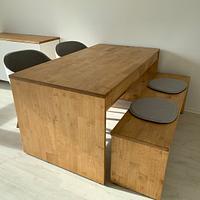Dining table with bench - Project by Dutchy