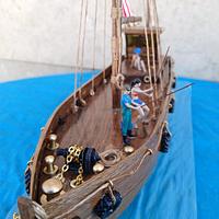 American fishing boat